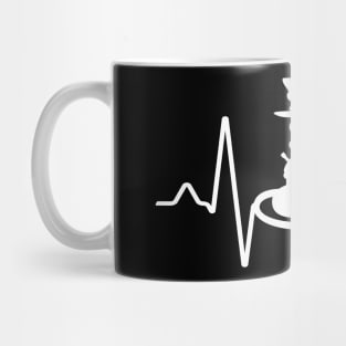 Shisha Hookah Heartbeat Heart Rate EKG Lounge Mug